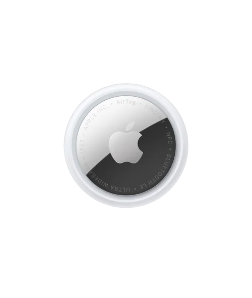 A single Apple AirTag